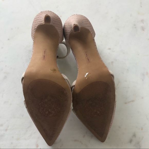 Vince Camuto T-Strap High Heels - Picture 4 of 6